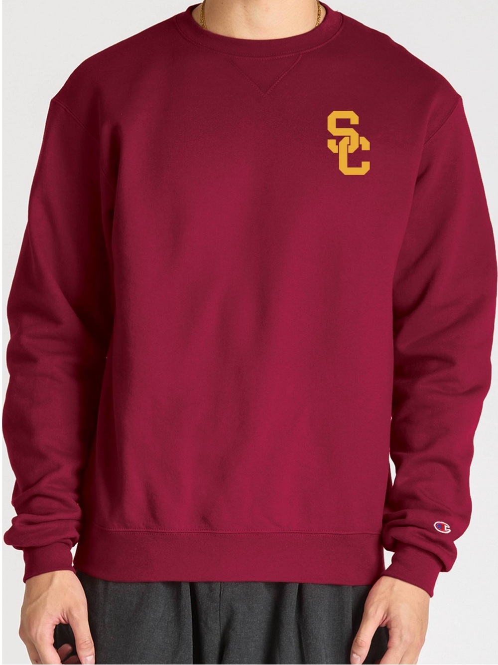NCAA USC Trojans Men's Champion Crew Neck
Sweatshirt